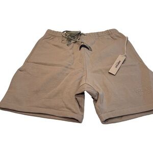 Fear of God Essentials Sweat Shorts Mens Medium Color Smoke NWT